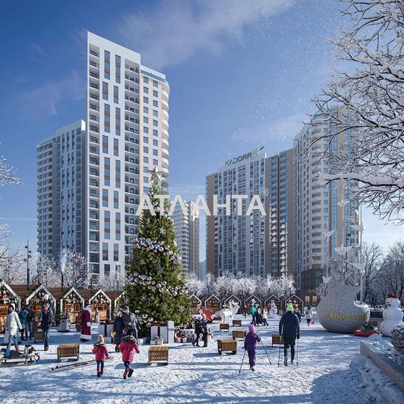 2-комнатная квартира по адресу ул. Краснова (площадь 63,3 м²) - Atlanta.ua