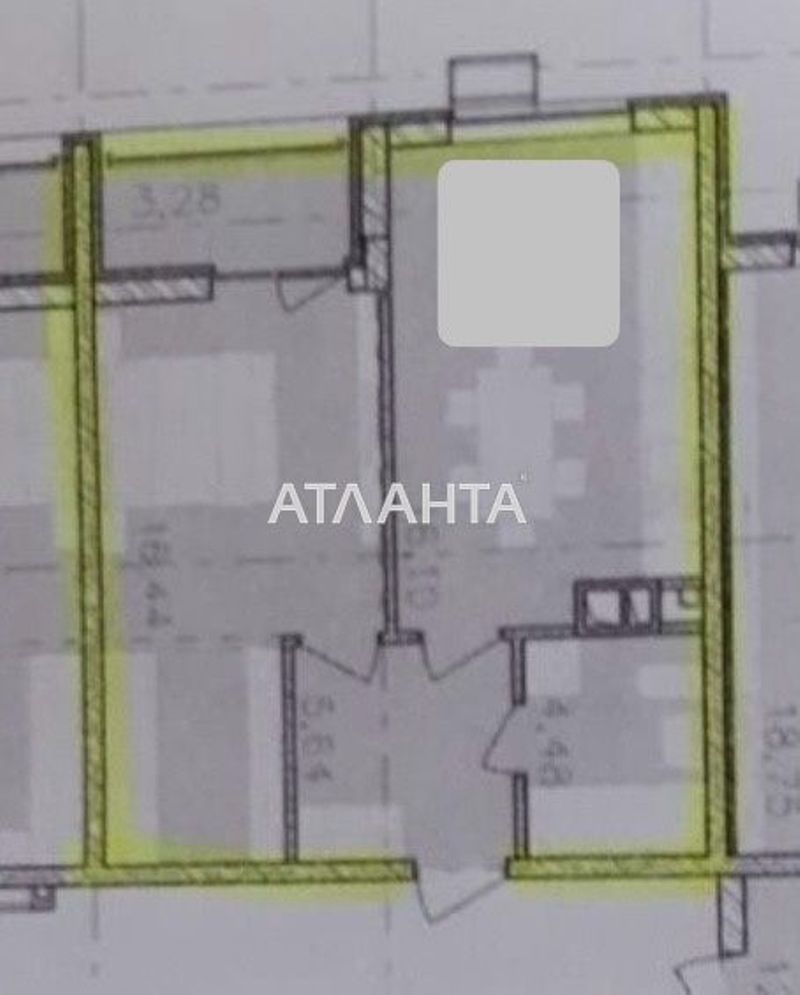 1-комнатная квартира по адресу ул. Франко Ивана (площадь 46 м²) - Atlanta.ua - фото 2