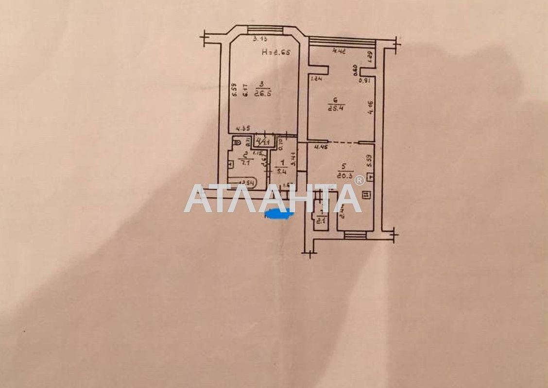 2-rooms apartment apartment by the address st. Staritskogo (area 84,9 m²) - Atlanta.ua - photo 3