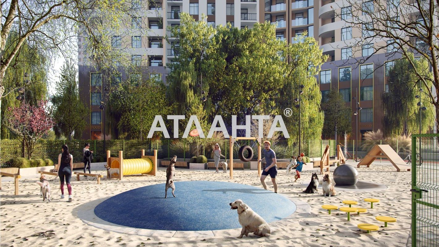 1-кімнатна квартира за адресою вул. Краснова (площа 42,8 м²) - Atlanta.ua - фото 3