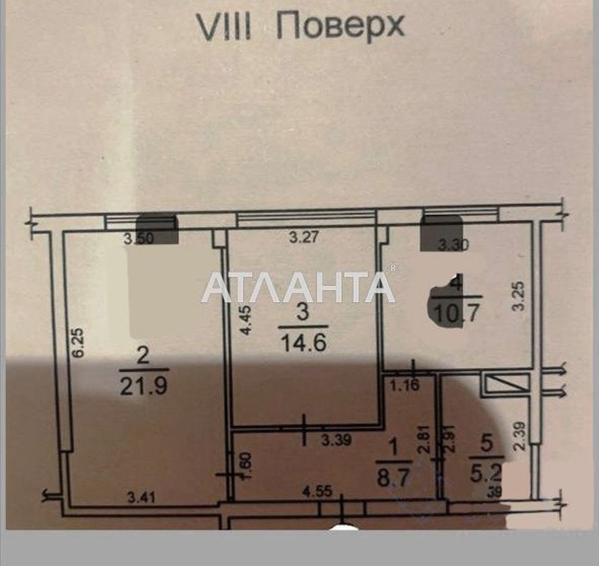 2-rooms apartment apartment by the address st. Srednyaya Osipenko (area 61,1 m²) - Atlanta.ua - photo 20