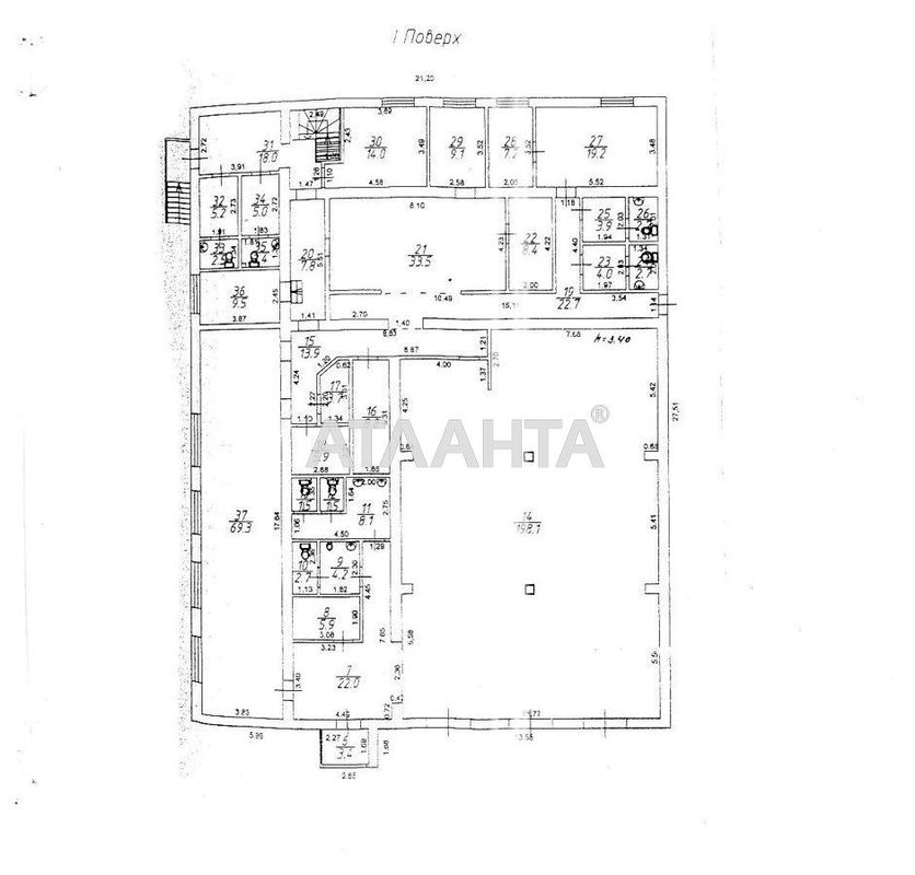 Коммерческая недвижимость по адресу Добровольского пр. (площадь 500 м²) - Atlanta.ua - фото 27