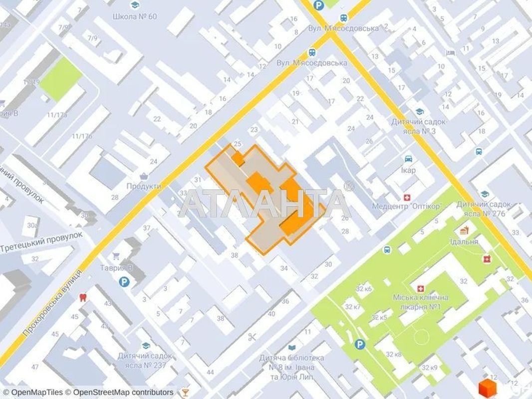 1-room apartment apartment by the address st. Prokhorovskaya Khvorostina (area 45 m²) - Atlanta.ua - photo 2