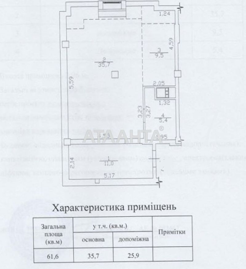 1-room apartment apartment by the address st. Bolshaya arnautskaya Chkalova (area 61,6 m²) - Atlanta.ua - photo 11