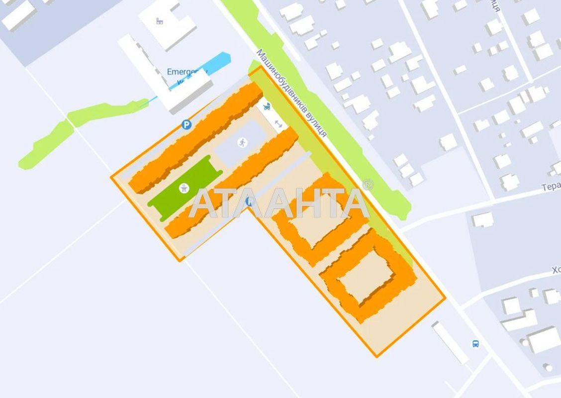 1-room apartment apartment by the address st. Mashinostroiteley (area 40,5 m²) - Atlanta.ua - photo 11