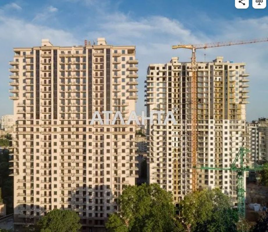 1-комнатная квартира по адресу Тополинный пер. (площадь 46,2 м²) - Atlanta.ua - фото 2