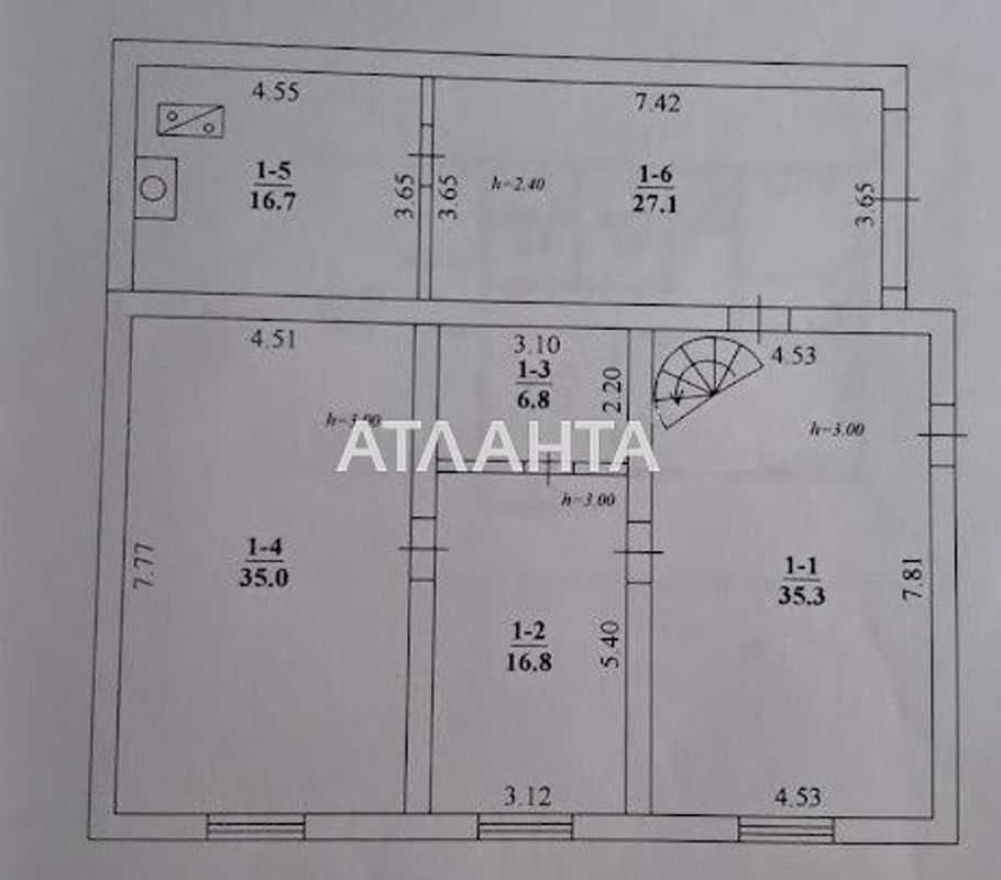 House (area 190 m²) - Atlanta.ua - photo 22