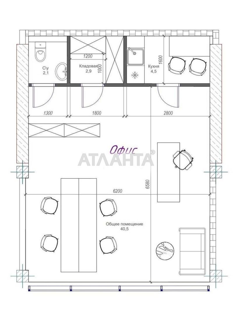 Коммерческая недвижимость по адресу ул. Филатова ак. (площадь 51 м²) - Atlanta.ua - фото 7