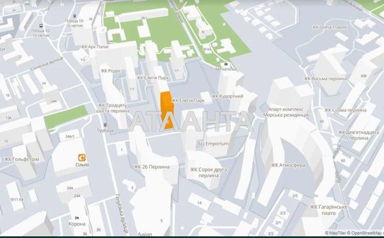 1-room apartment apartment by the address st. Genuezskaya (area 43,1 m²) - Atlanta.ua - photo 7