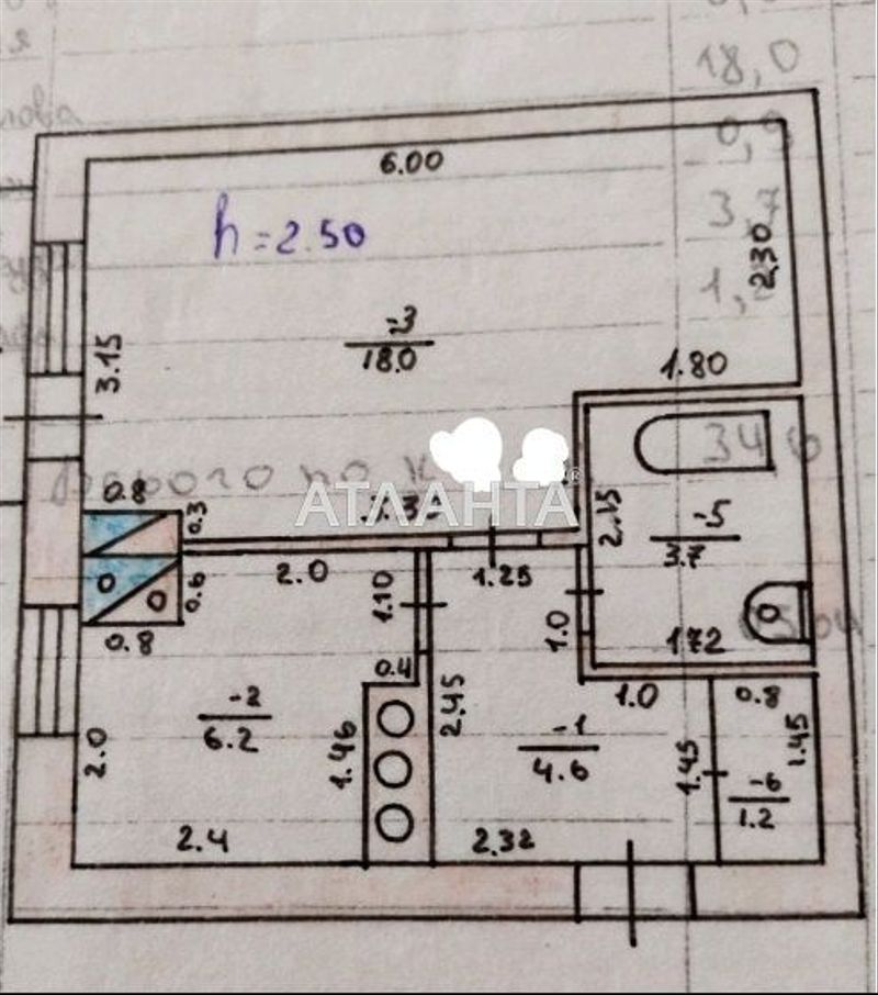 1-room apartment apartment by the address st. Sadovaya (area 34 m²) - Atlanta.ua - photo 12