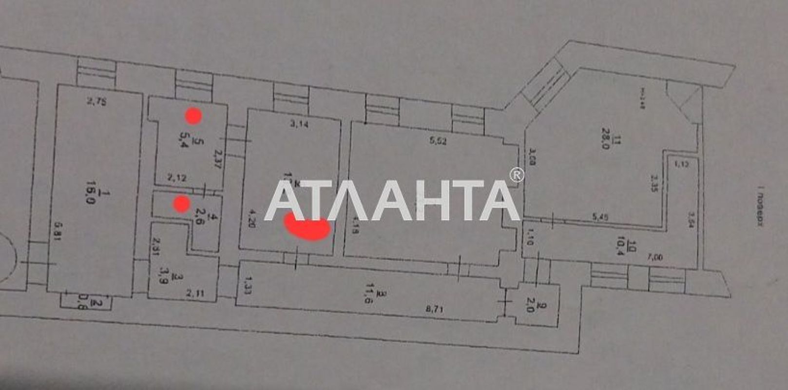 2-rooms apartment apartment by the address st. Torgovaya Krasnoy Gvardii (area 20 m²) - Atlanta.ua - photo 6