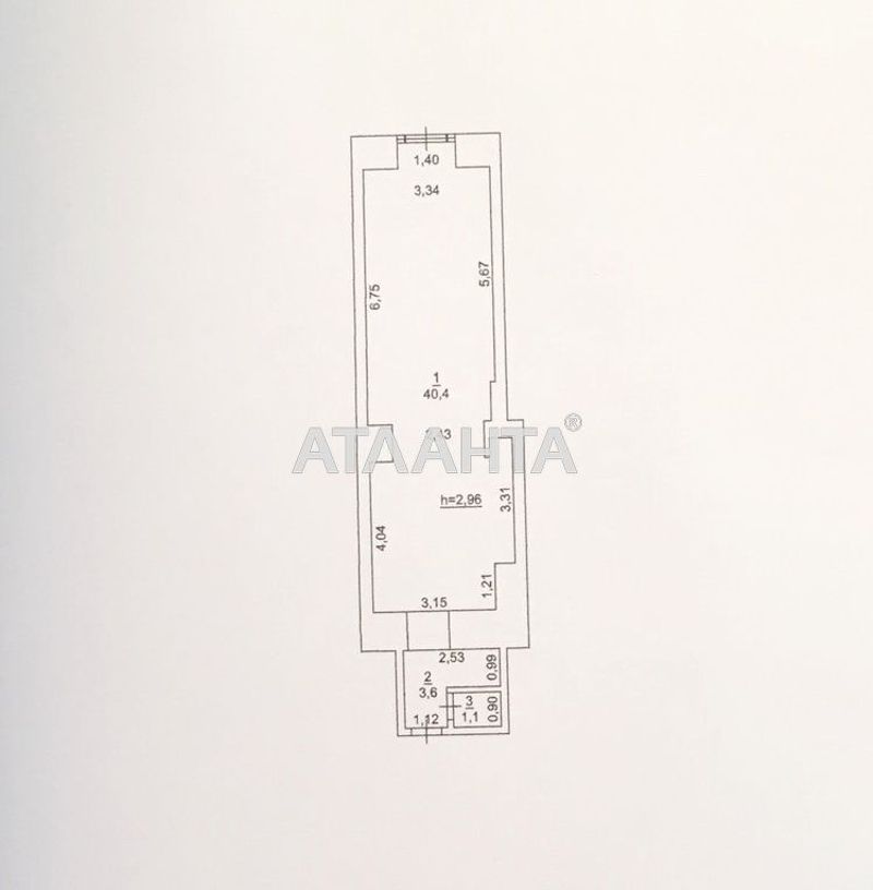 Commercial real estate at st. Bunina Rozy Lyuksemburg (area 47 m²) - Atlanta.ua - photo 9