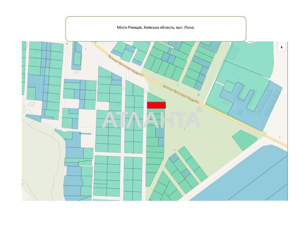 Ділянка за адресою вул. Лісна (площа 0,1 сот) - Atlanta.ua - фото 5