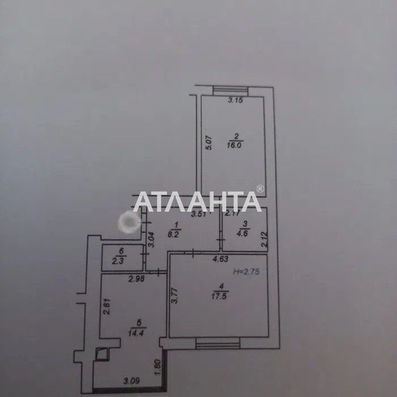 2-rooms apartment apartment by the address st. Zelenaya (area 63 m²) - Atlanta.ua - photo 20