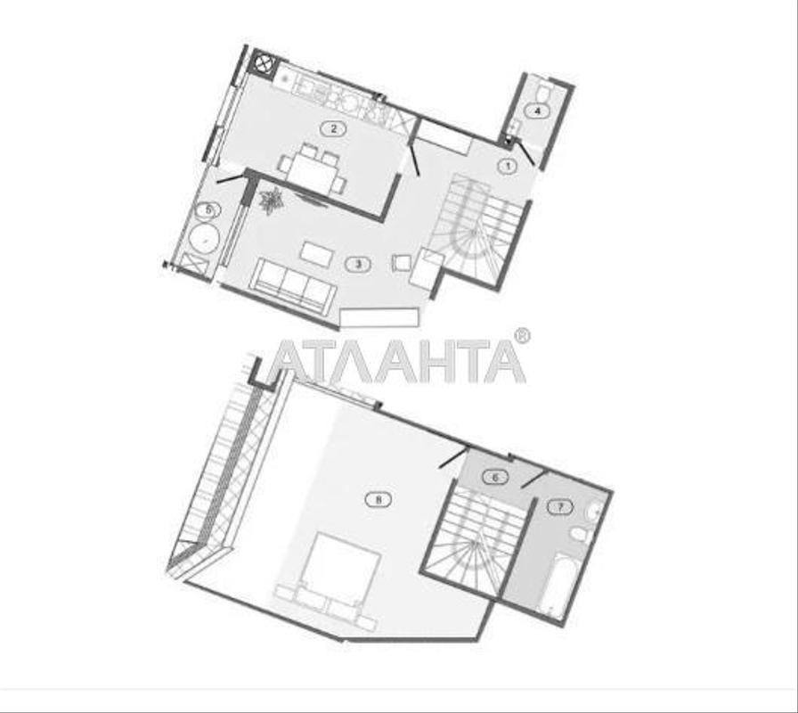 2-кімнатна квартира за адресою вул. Ясна (площа 74,1 м²) - Atlanta.ua - фото 4
