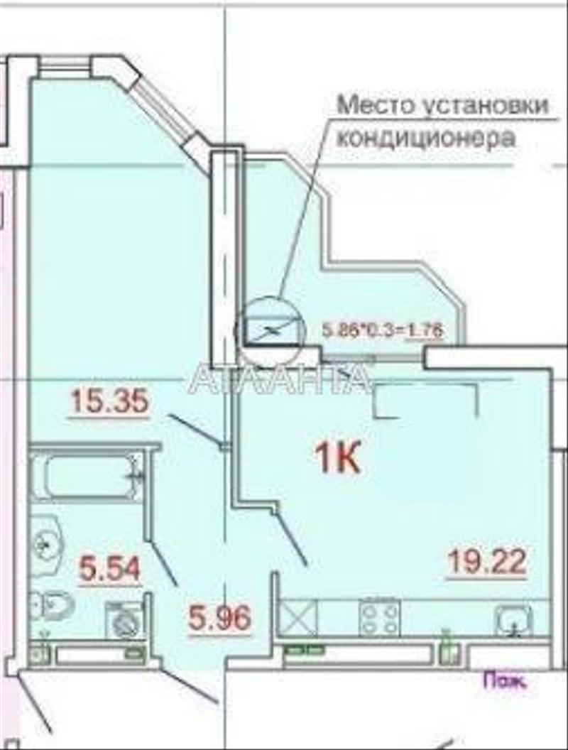 1-комнатная квартира по адресу ул. Генуэзская (площадь 50 м²) - Atlanta.ua - фото 15