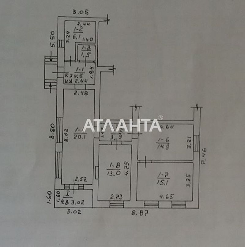 Дом по адресу ул. Кузнецова кап. (площадь 116 м²) - Atlanta.ua - фото 11