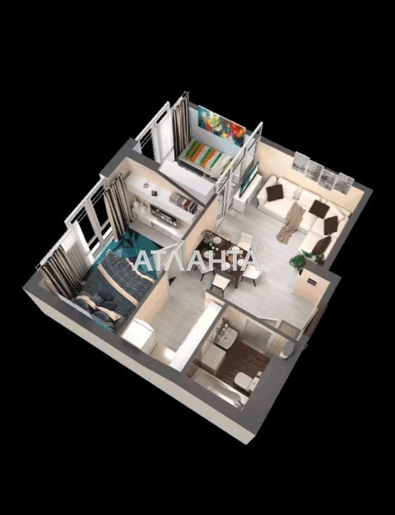 2-кімнатна квартира за адресою вул. Спрейсу (площа 36 м²) - Atlanta.ua - фото 5