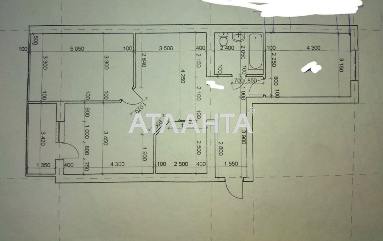 2-rooms apartment apartment by the address st. Kostandi (area 82,9 m²) - Atlanta.ua - photo 13