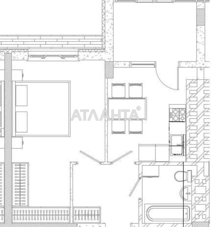 1-room apartment apartment by the address st. Nikolaevskaya (area 44 m²) - Atlanta.ua - photo 9