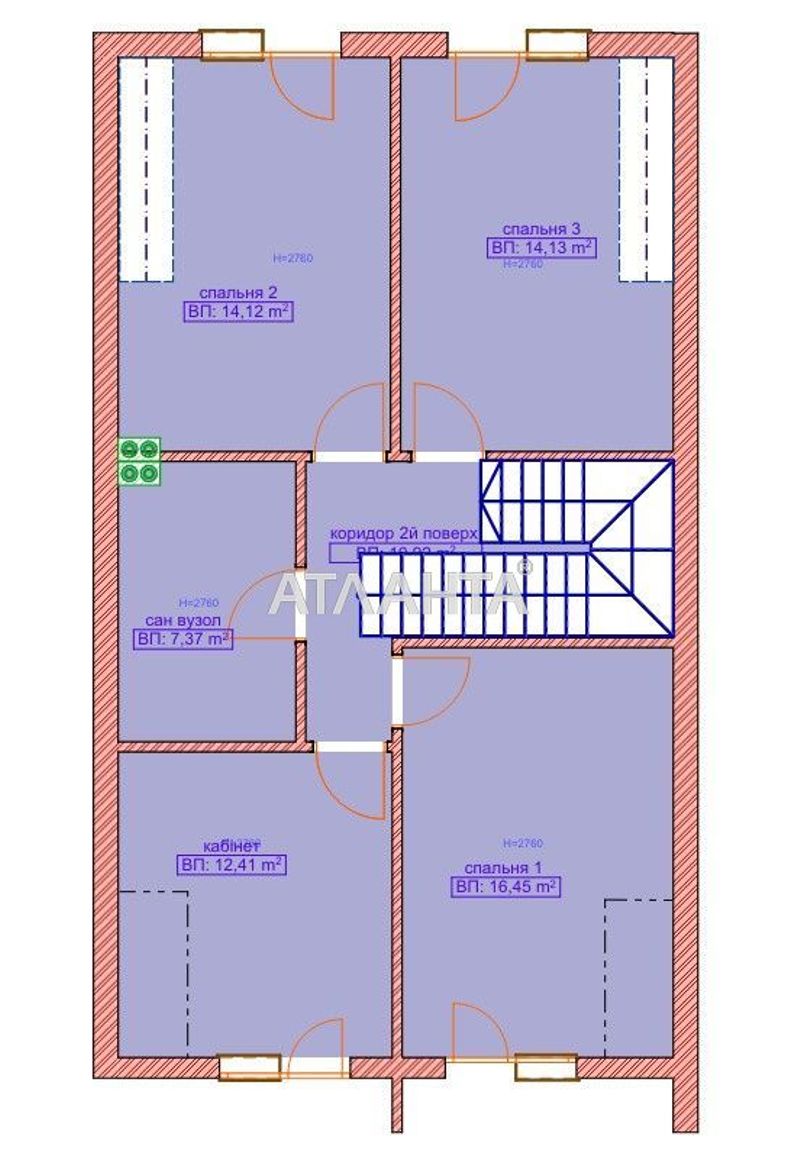 Дом по адресу ул. Ивасюка (площадь 152,4 м²) - Atlanta.ua - фото 13