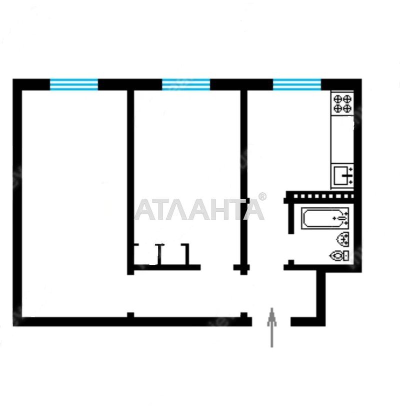 2-кімнатна квартира за адресою вул. Бакинська (площа 45 м²) - Atlanta.ua - фото 15