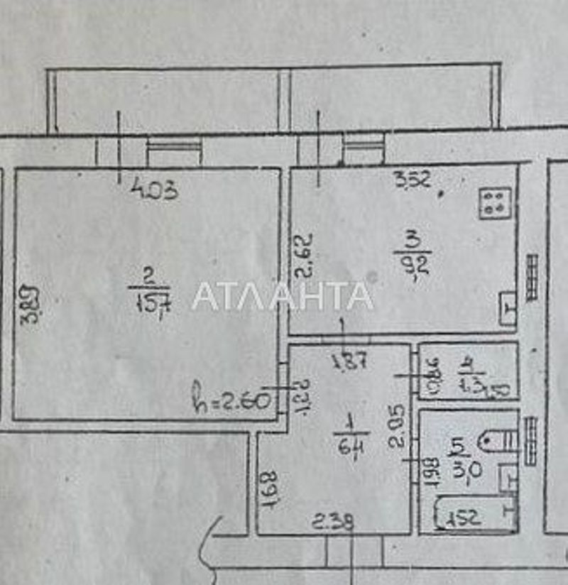 1-room apartment apartment by the address st. Zabolotnogo ak (area 37,5 m²) - Atlanta.ua - photo 12