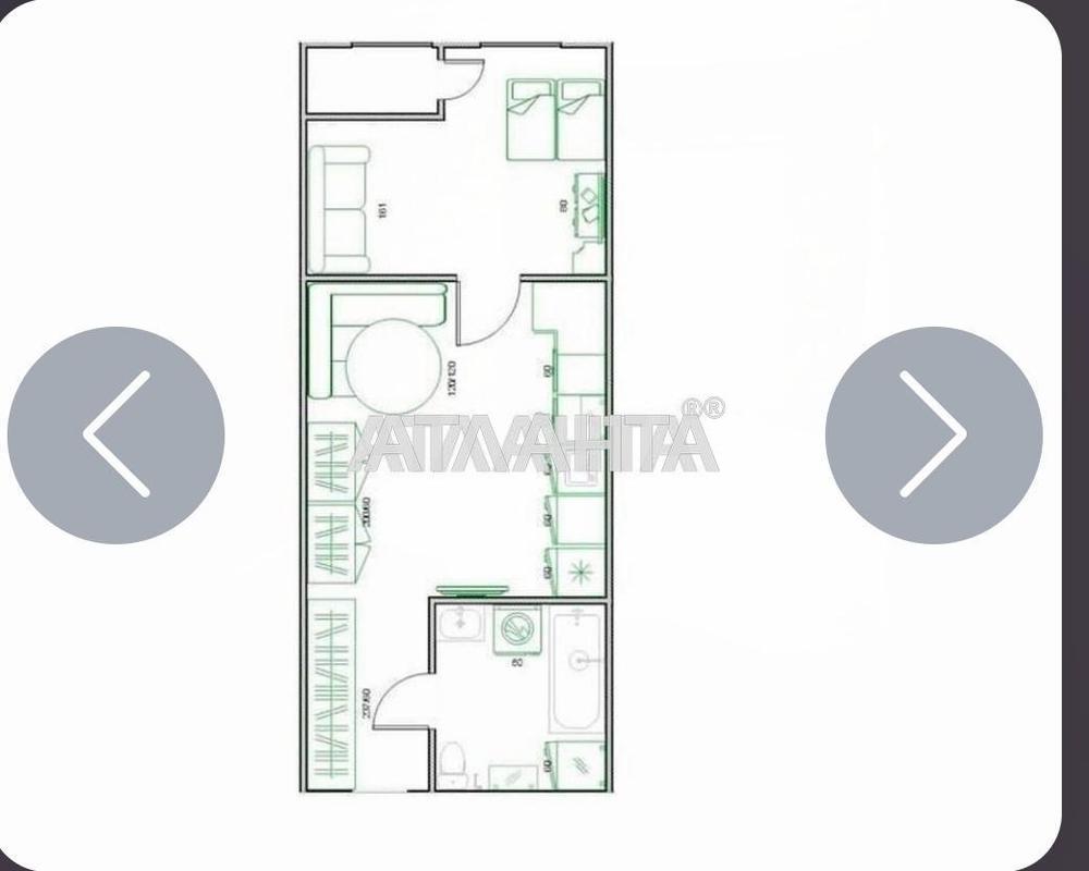 1-комнатная квартира по адресу ул. Боровского Николая (площадь 29,6 м²) - Atlanta.ua - фото 8