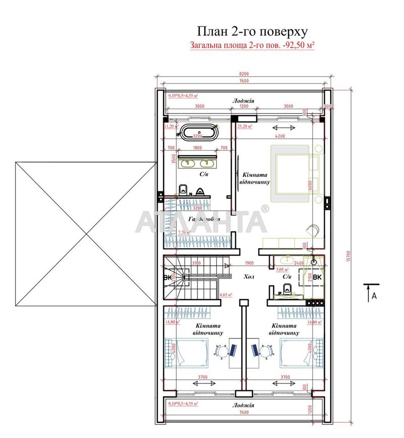 Дом по адресу ул. Эдем (площадь 229 м²) - Atlanta.ua - фото 6