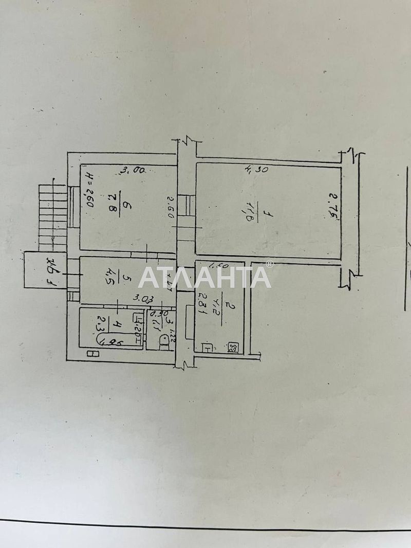 2-комнатная квартира по адресу ул. Ойстраха Давида (площадь 32 м²) - Atlanta.ua - фото 16