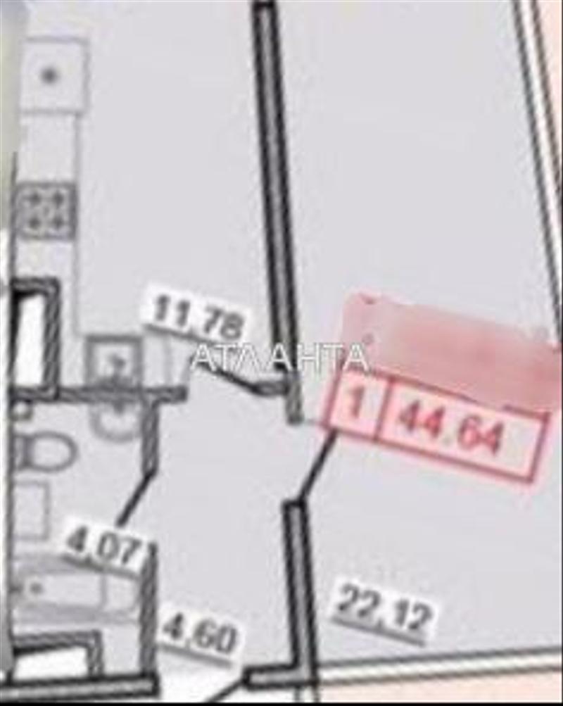 1-кімнатна квартира за адресою вул. Генуезька (площа 45 м²) - Atlanta.ua - фото 8