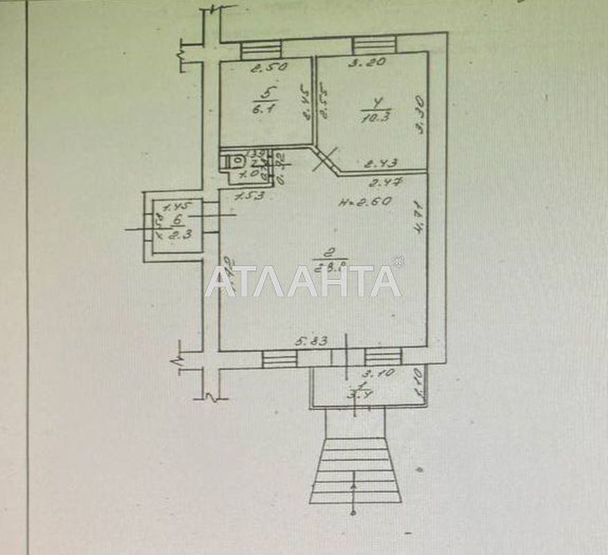 Коммерческая недвижимость по адресу Днепропетр. Дор. (площадь 51,9 м²) - Atlanta.ua - фото 7
