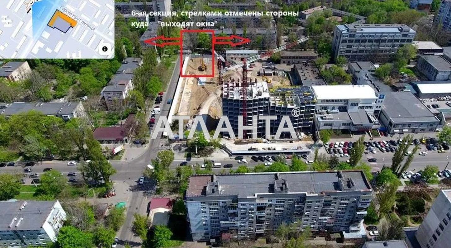 2-кімнатна квартира за адресою вул. Героїв Крут (площа 72 м²) - Atlanta.ua - фото 3