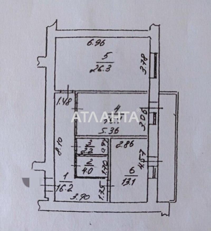 2-комнатная квартира по адресу ул. Балковская (площадь 85 м²) - Atlanta.ua - фото 8