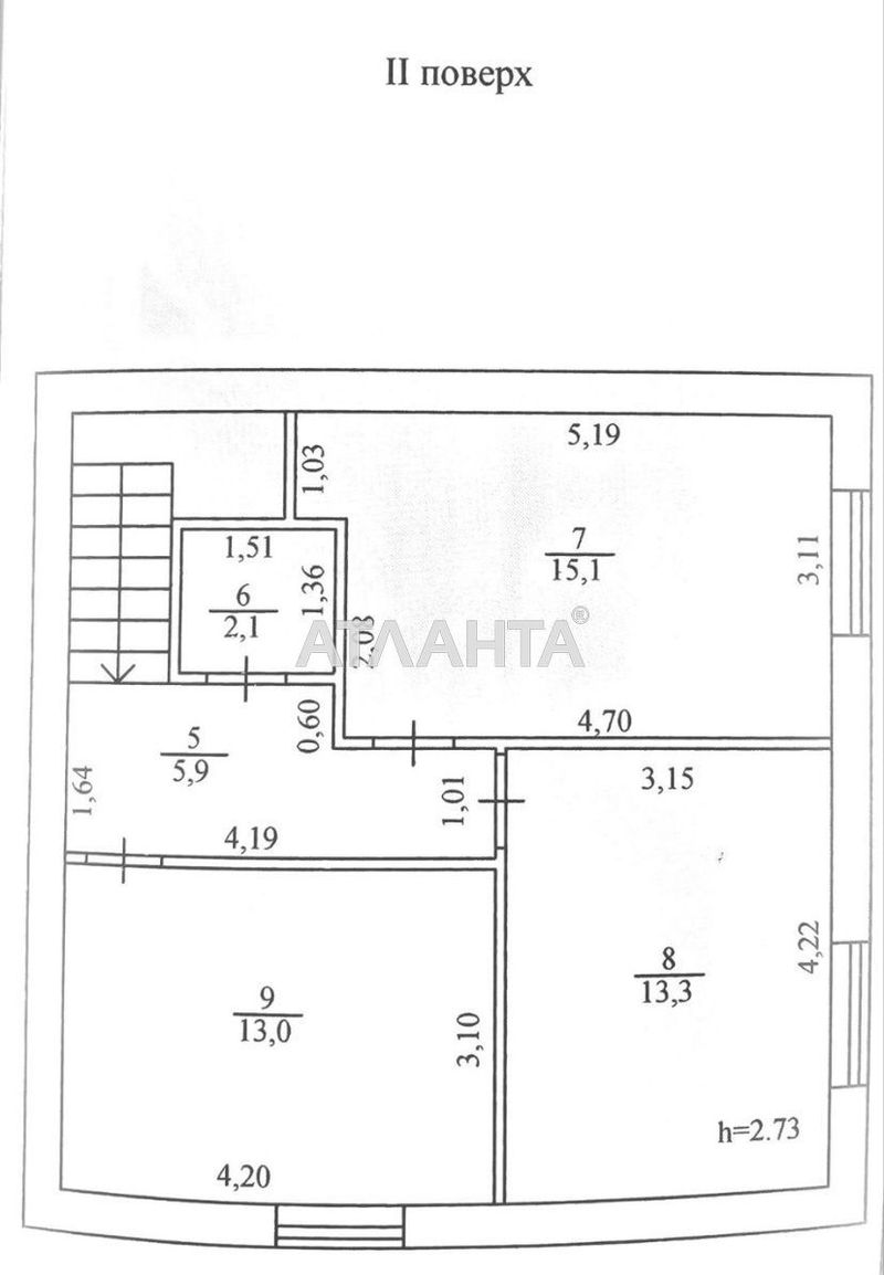 Дача за адресою вул. Виноградна (площа 130 м²) - Atlanta.ua - фото 7