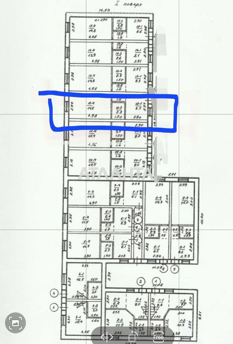2-кімнатна квартира за адресою вул. Кордонна (площа 57 м²) - Atlanta.ua - фото 12